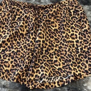 Torrid Leopard Print Shorts